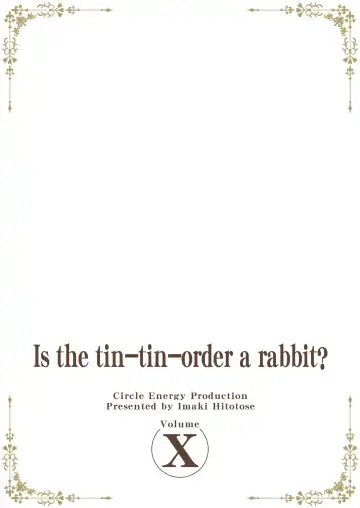 [Imaki Hitotose] Gochinmon wa Usagi Desu ka? Fhentai - Page 21