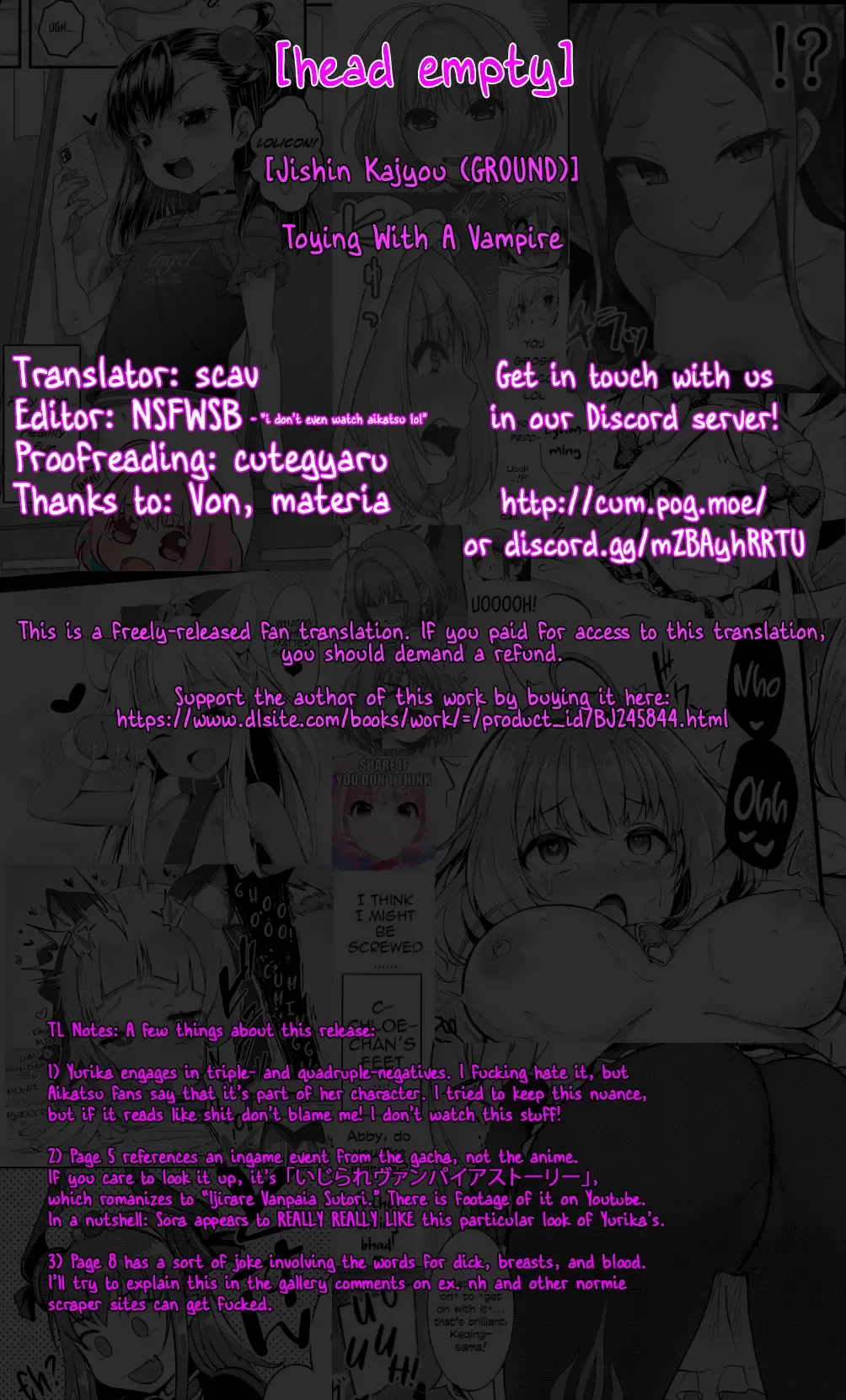 [Ground] Naburare Vampire | Toying With A Vampire Fhentai - Page 23