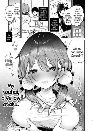 [Mutou Koucha] Tomodachi no Youna Otaku Kouhai to Deisui Ecchi Fhentai - Page 5