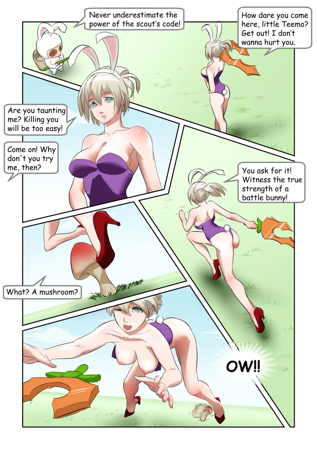 [Beamgundam] Riven vs. Teemo! Fhentai - Page 1