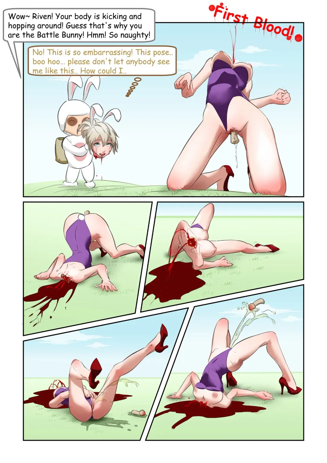 [Beamgundam] Riven vs. Teemo! Fhentai - Page 3