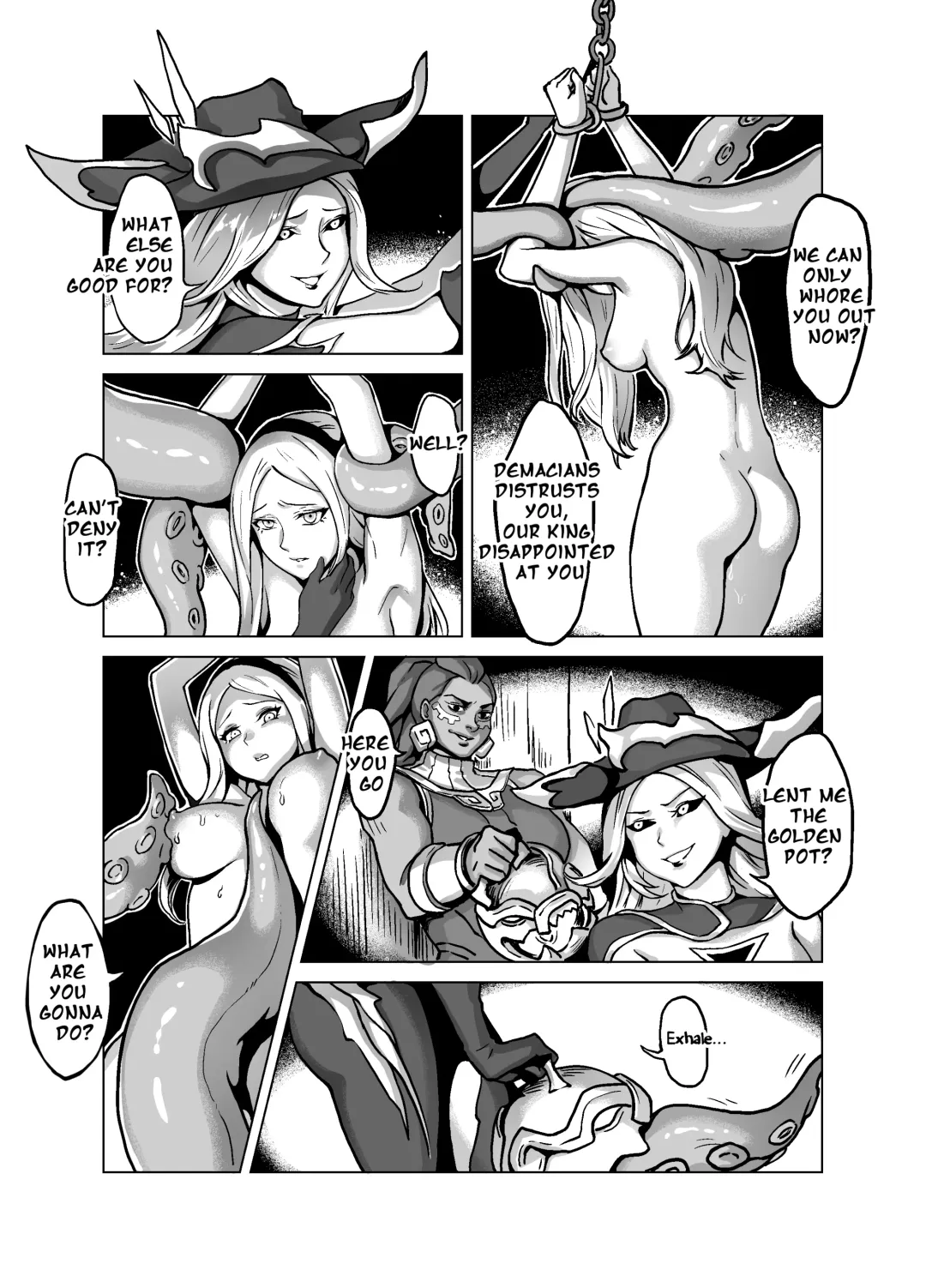 [Doggie-yu] Lux x MF x Viego ft. Illaoi IV Fhentai - Page 14