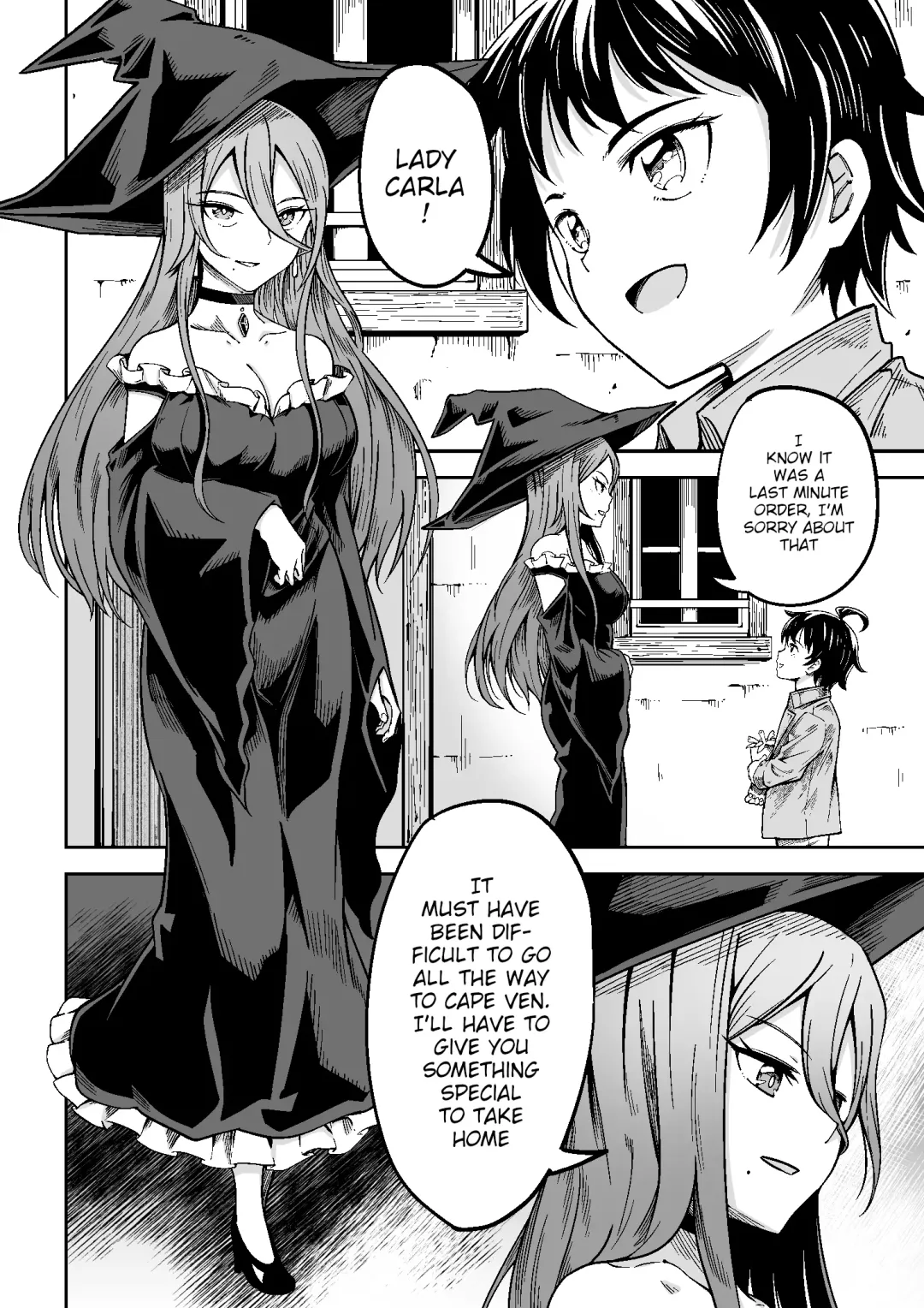 [Tomura Suisen] Majo to Shounen | The Witch and the Boy Fhentai - Page 3