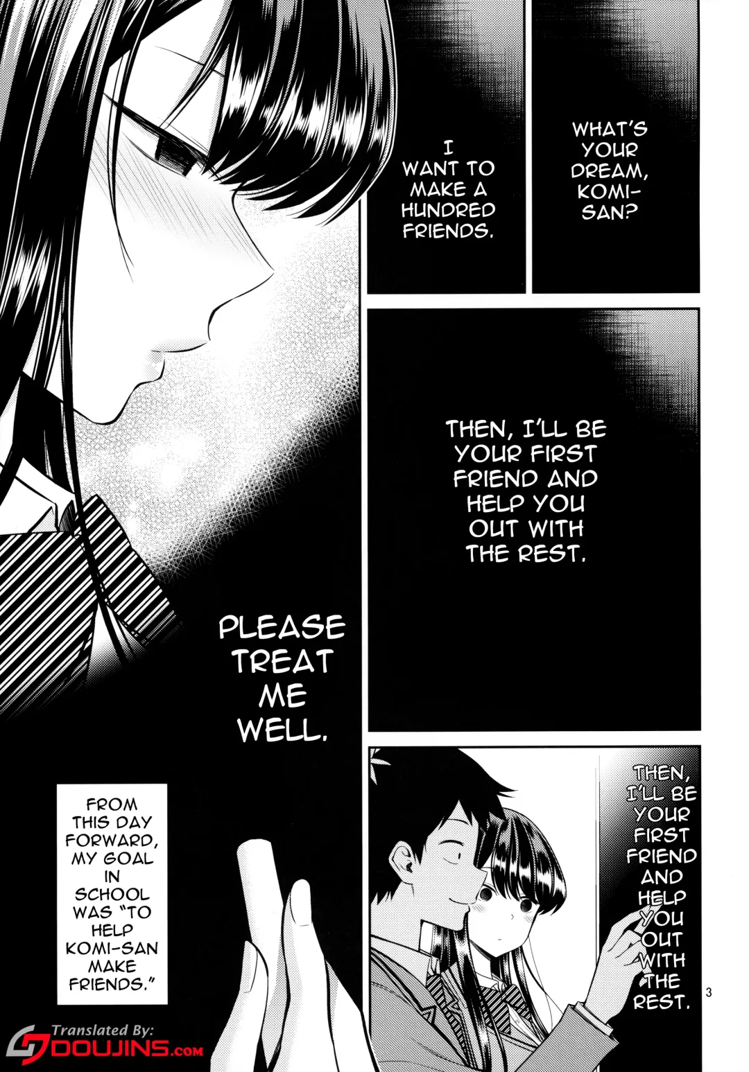 [Yahiro Pochi] Komi-san wa, Binkan desu. | Komi-san Is Sensitive. Fhentai - Page 2