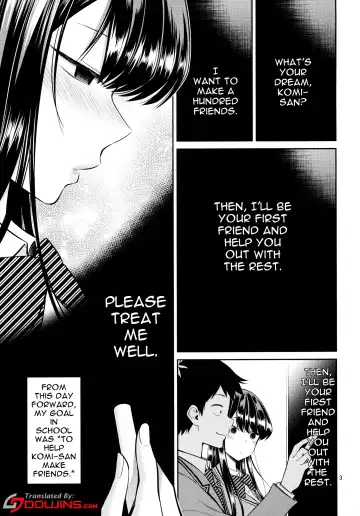 [Yahiro Pochi] Komi-san wa, Binkan desu. | Komi-san Is Sensitive. Fhentai - Page 2