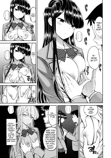 [Yahiro Pochi] Komi-san wa, Binkan desu. | Komi-san Is Sensitive. Fhentai - Page 8