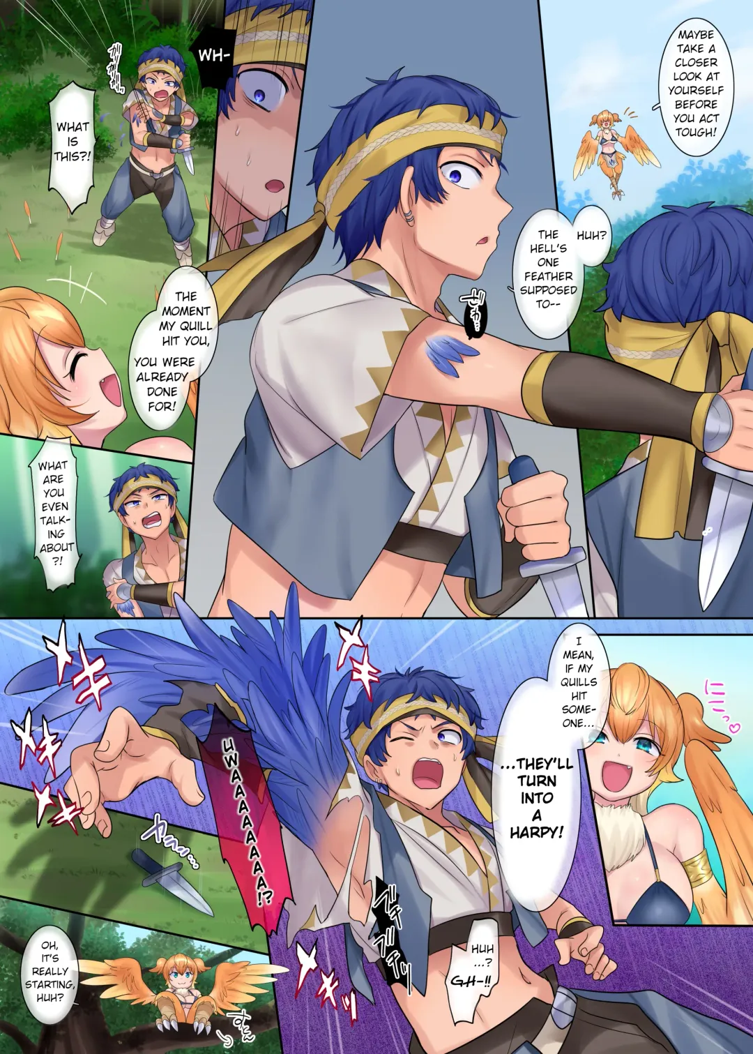 [Hiiragi Popura - Nano] Monmusu TS Dungeon | Monster Girl TS Dungeon Fhentai - Page 8