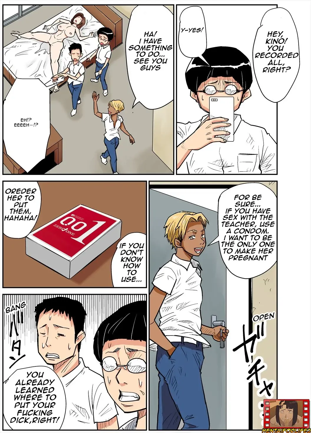 [Nobishiro] Hitozuma Kyoushi to Kuzu Seito | Married teacher and student Fhentai - Page 19