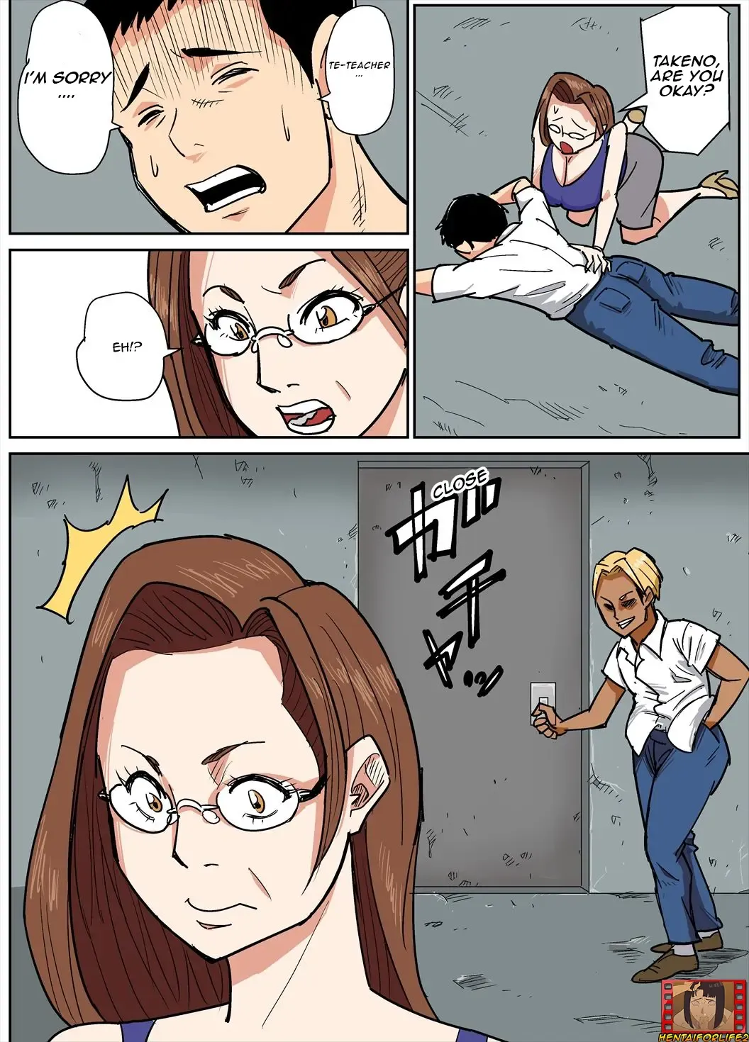 [Nobishiro] Hitozuma Kyoushi to Kuzu Seito | Married teacher and student Fhentai - Page 4