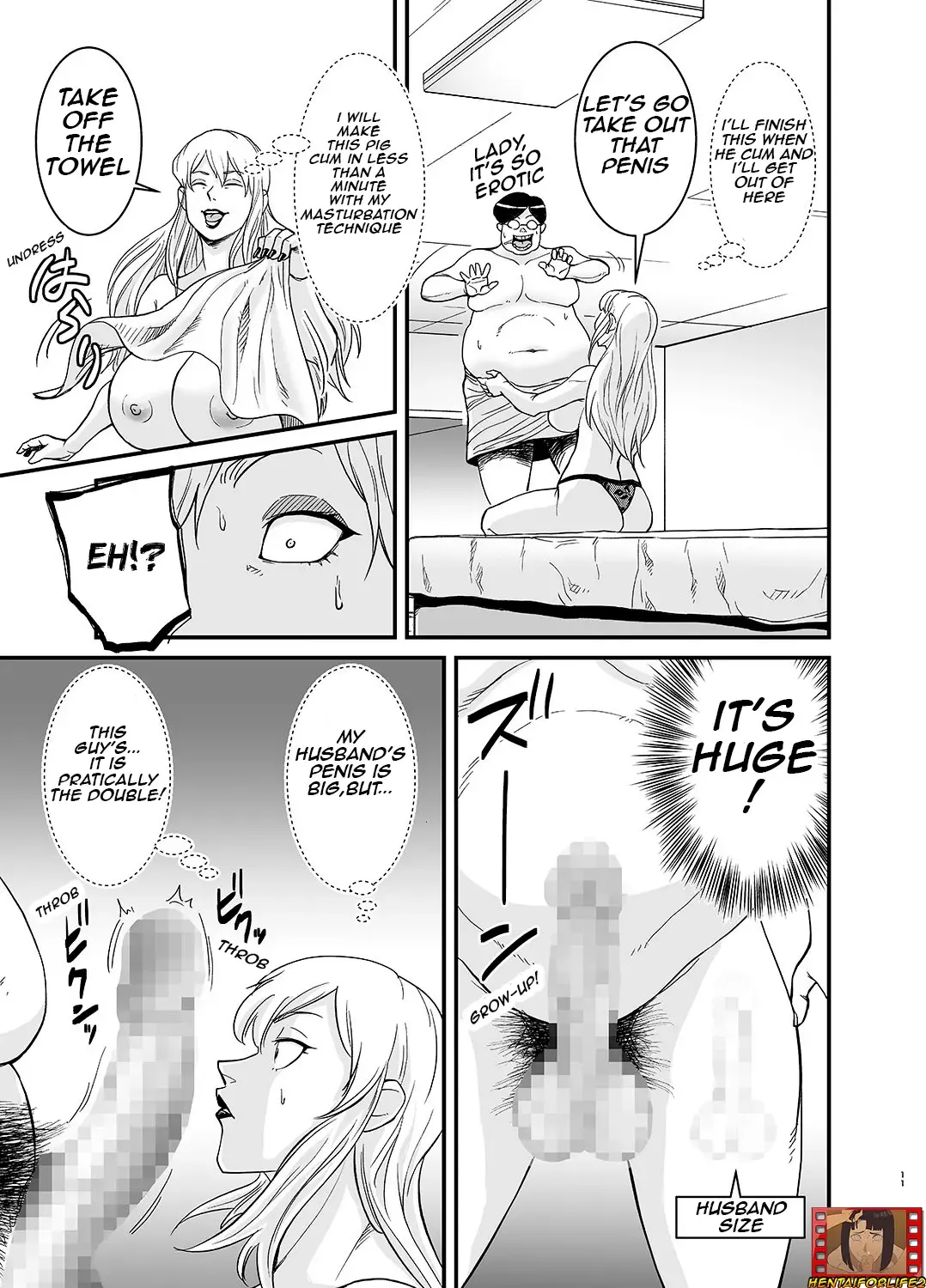 [Nobishiro - Nobu] Netorare Jukujo Marina-san/Cheating Wife Marina Fhentai - Page 12