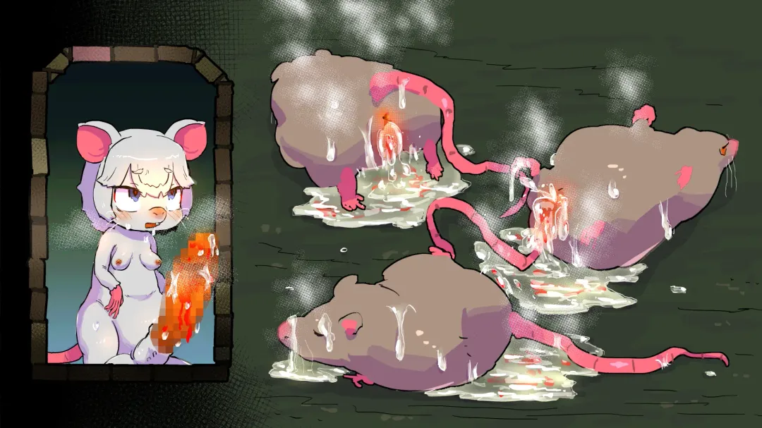 gesui kurasi no ache-ta osu nezumi ka no noroi Fhentai - Page 54