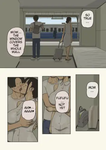 [Izayoi No Kiki] Share 4 Oyako no Shasou kara Ai to Sex o Motomete | Share 4 - A Parent and Child in the Window of a Train Car Seeking Love and Sex Fhentai - Page 6