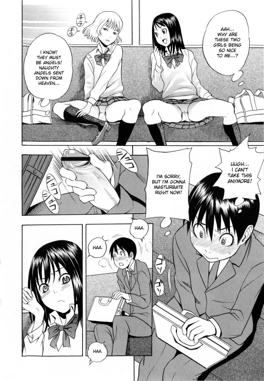 [Shiden Akira] Panchira Ero Tenshi | Naughty Upskirt Angels Fhentai - Page 8