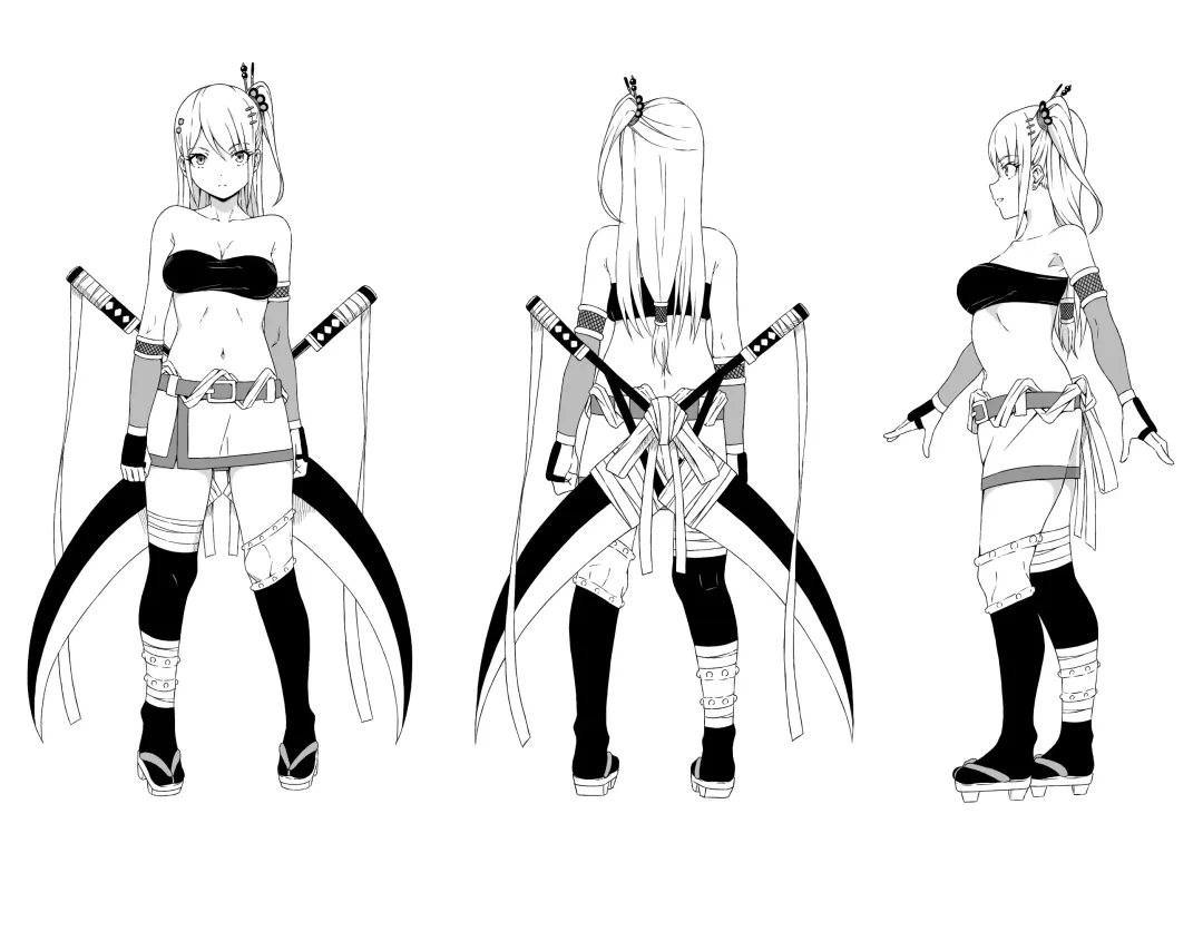 Kunoichi Izuna ~Kairaku ni Haibokushi Kutsujoku-teki ni Okasareru Karada~ Fhentai - Page 59