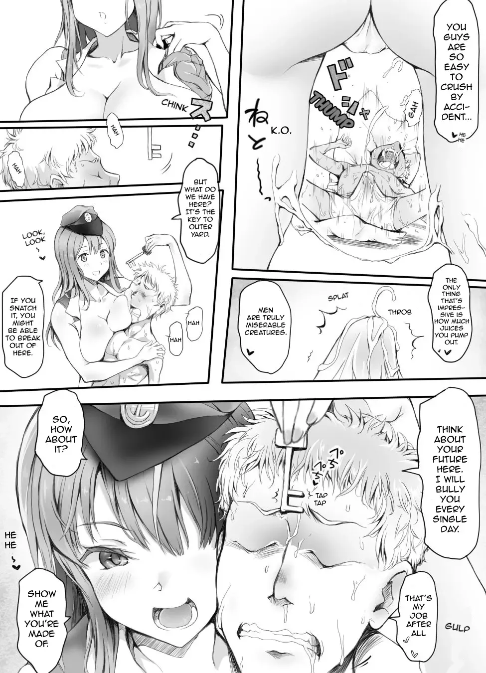 [Ariku] Appaku Sakusei Torawareru Karada | Horny Jail Fhentai - Page 24