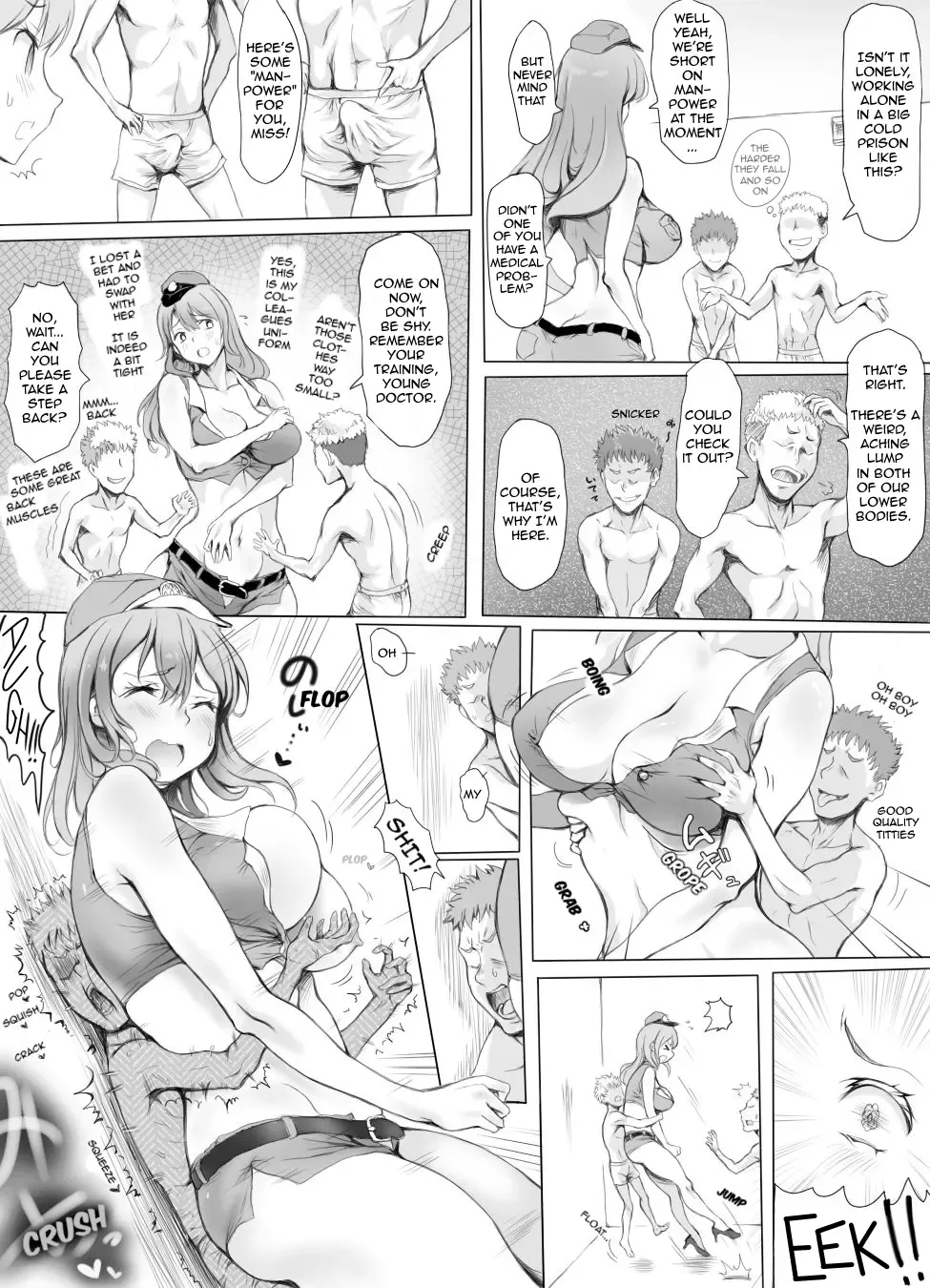 [Ariku] Appaku Sakusei Torawareru Karada | Horny Jail Fhentai - Page 4