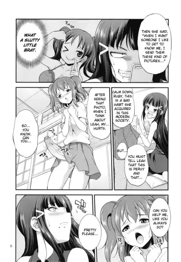 [Gekka Kaguya] FUTAqours side-dia&ruby Fhentai - Page 9