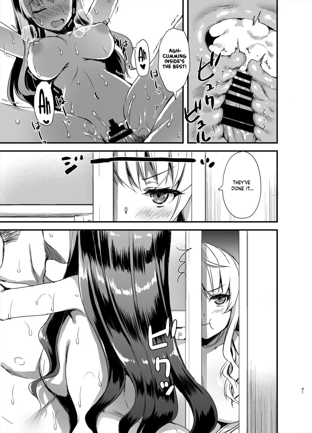 [Ayakawa Riku] Tomodachi no Toshiue Kareshi ni Renai Soudan Shite Shimatta Hanashi | The story of how I asked my friend's older boyfriend for love advice Fhentai - Page 40