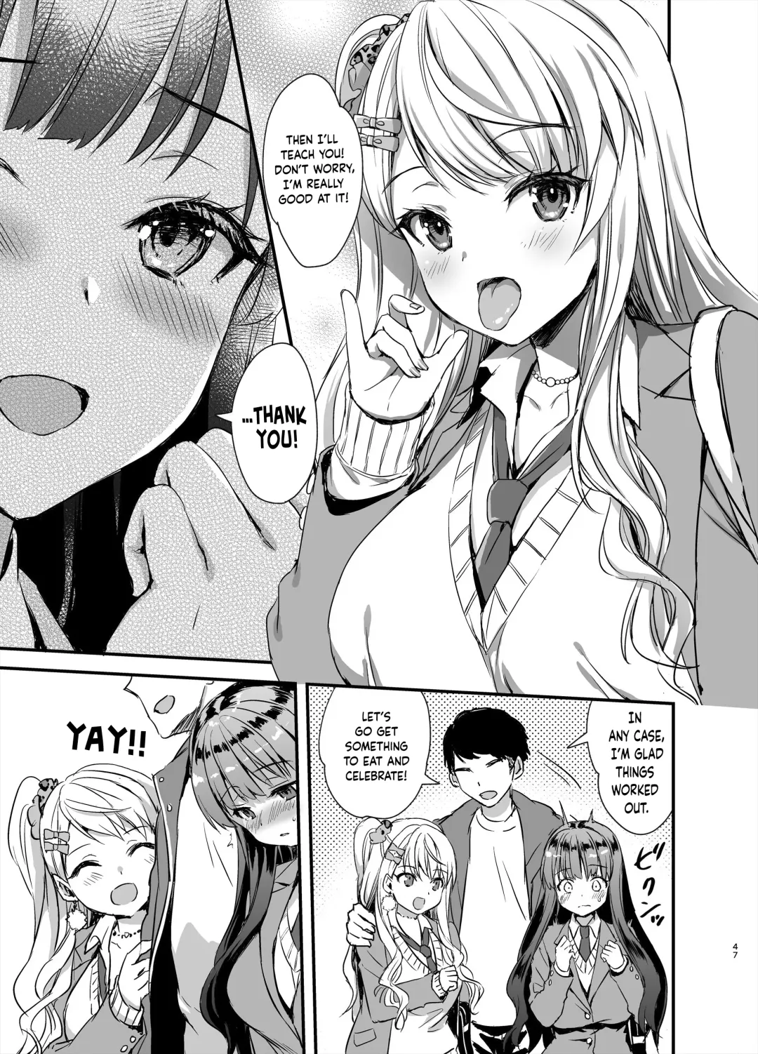 [Ayakawa Riku] Tomodachi no Toshiue Kareshi ni Renai Soudan Shite Shimatta Hanashi | The story of how I asked my friend's older boyfriend for love advice Fhentai - Page 46