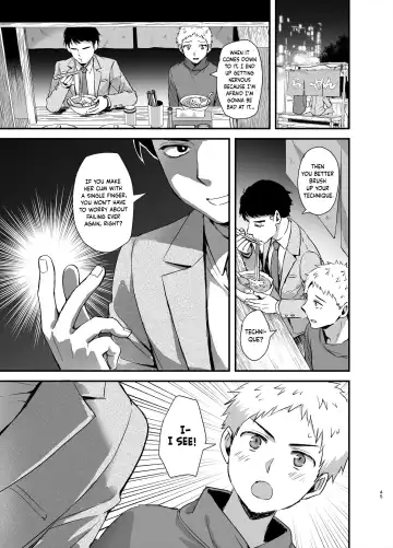 [Ayakawa Riku] Tomodachi no Toshiue Kareshi ni Renai Soudan Shite Shimatta Hanashi | The story of how I asked my friend's older boyfriend for love advice Fhentai - Page 44