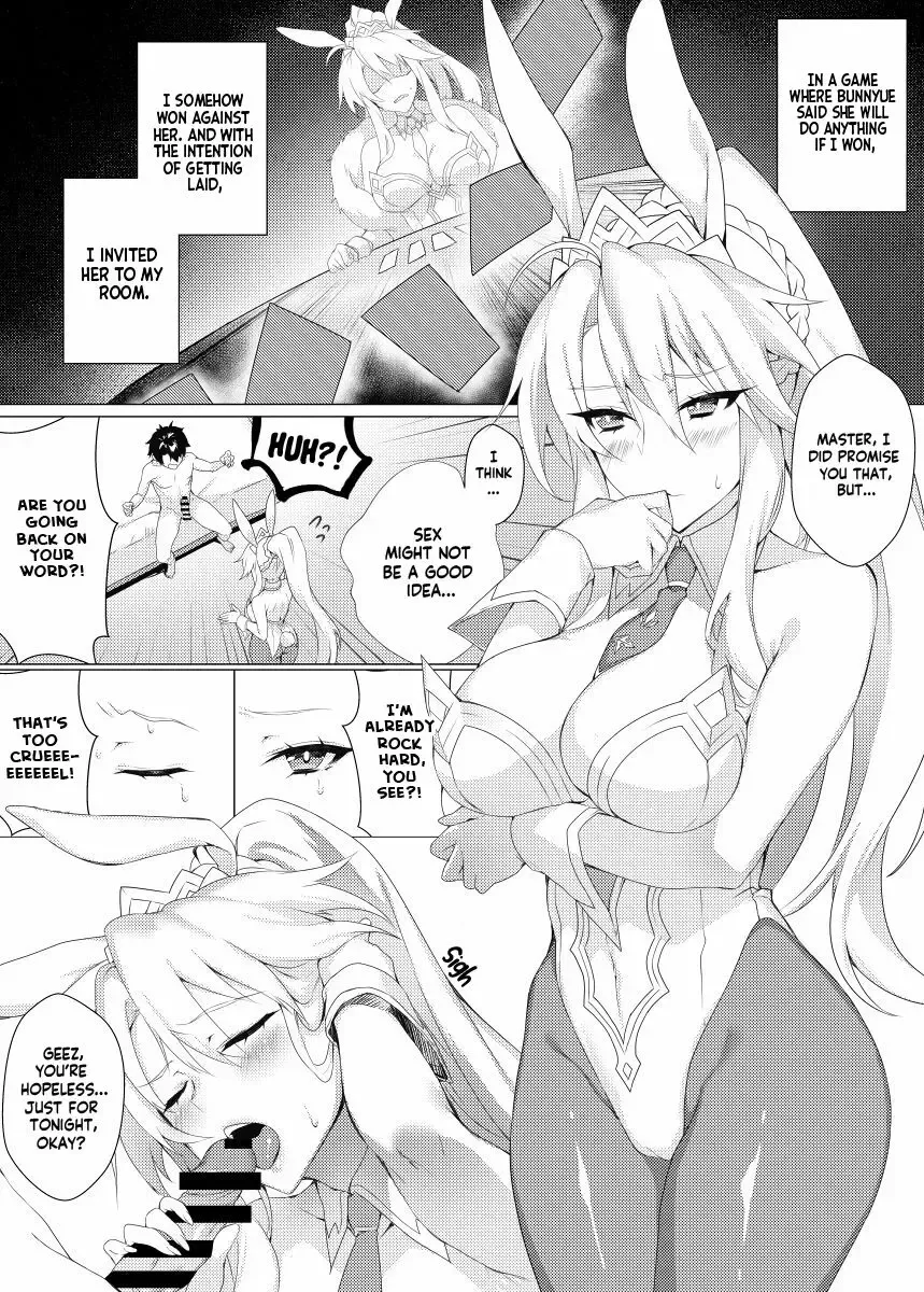 [Zeroshiki Kouichi] Bunnyue to no Kake ni Katte H Suru Hon | A book  about winning a bet and having sex with Bunny King Fhentai - Page 2