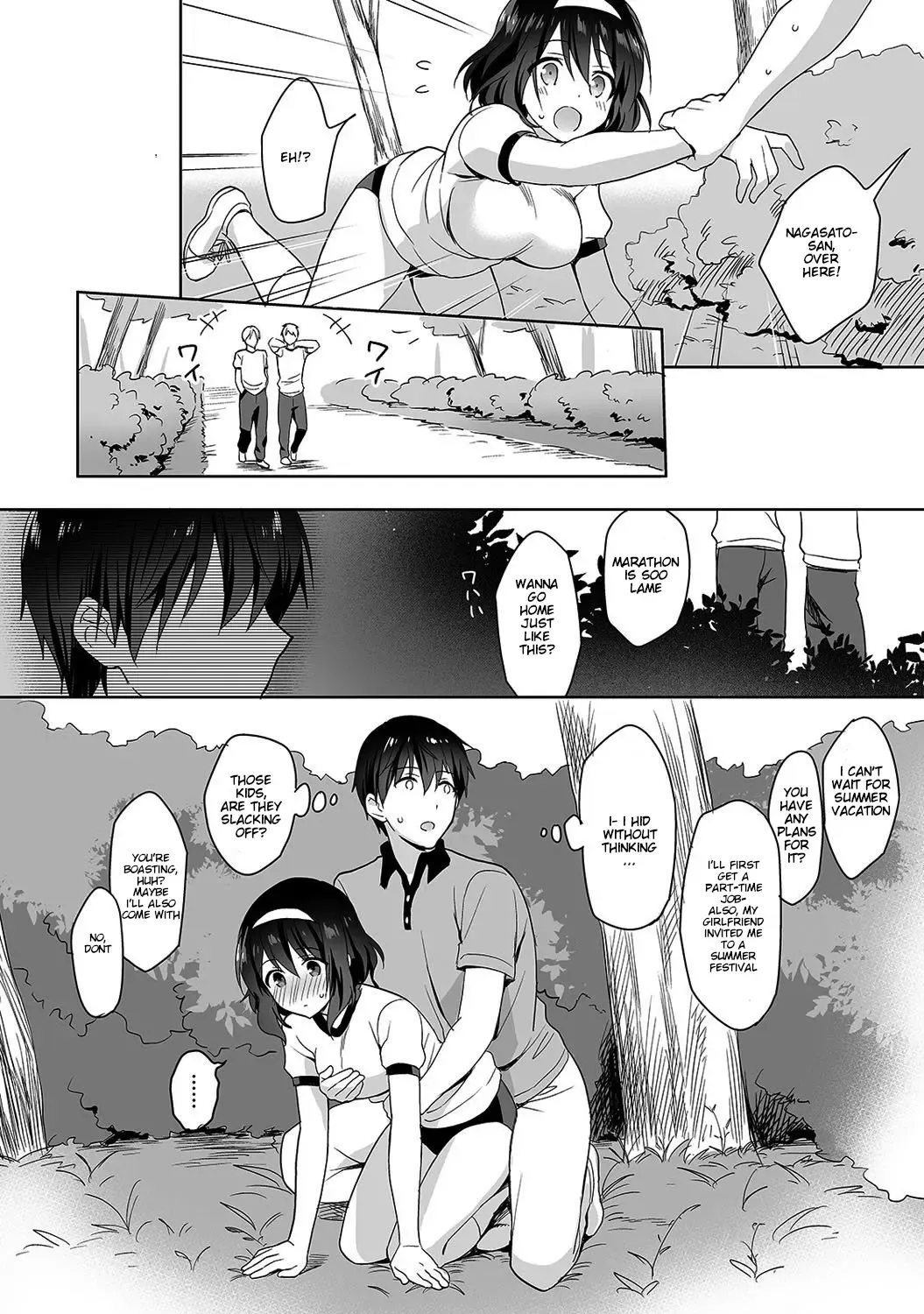 [Fuyuichi Monme] Amayakashi Jouzu no Nagasato-san ~Hokenshitsu de Yoshi Yoshi Ecchi!~ Ch. 3 Fhentai - Page 15