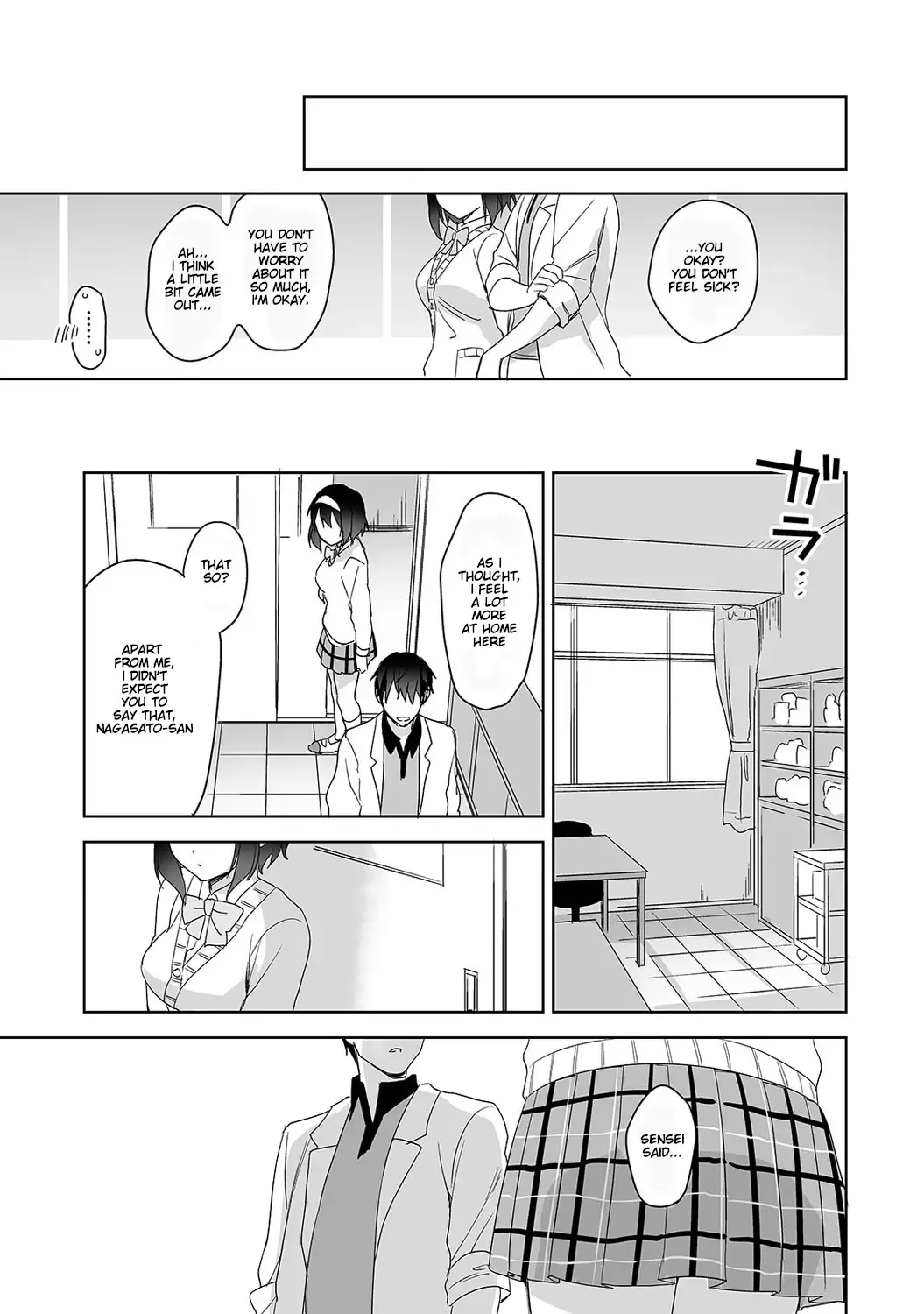 [Fuyuichi Monme] Amayakashi Jouzu no Nagasato-san ~Hokenshitsu de Yoshi Yoshi Ecchi!~ Ch. 3 Fhentai - Page 28