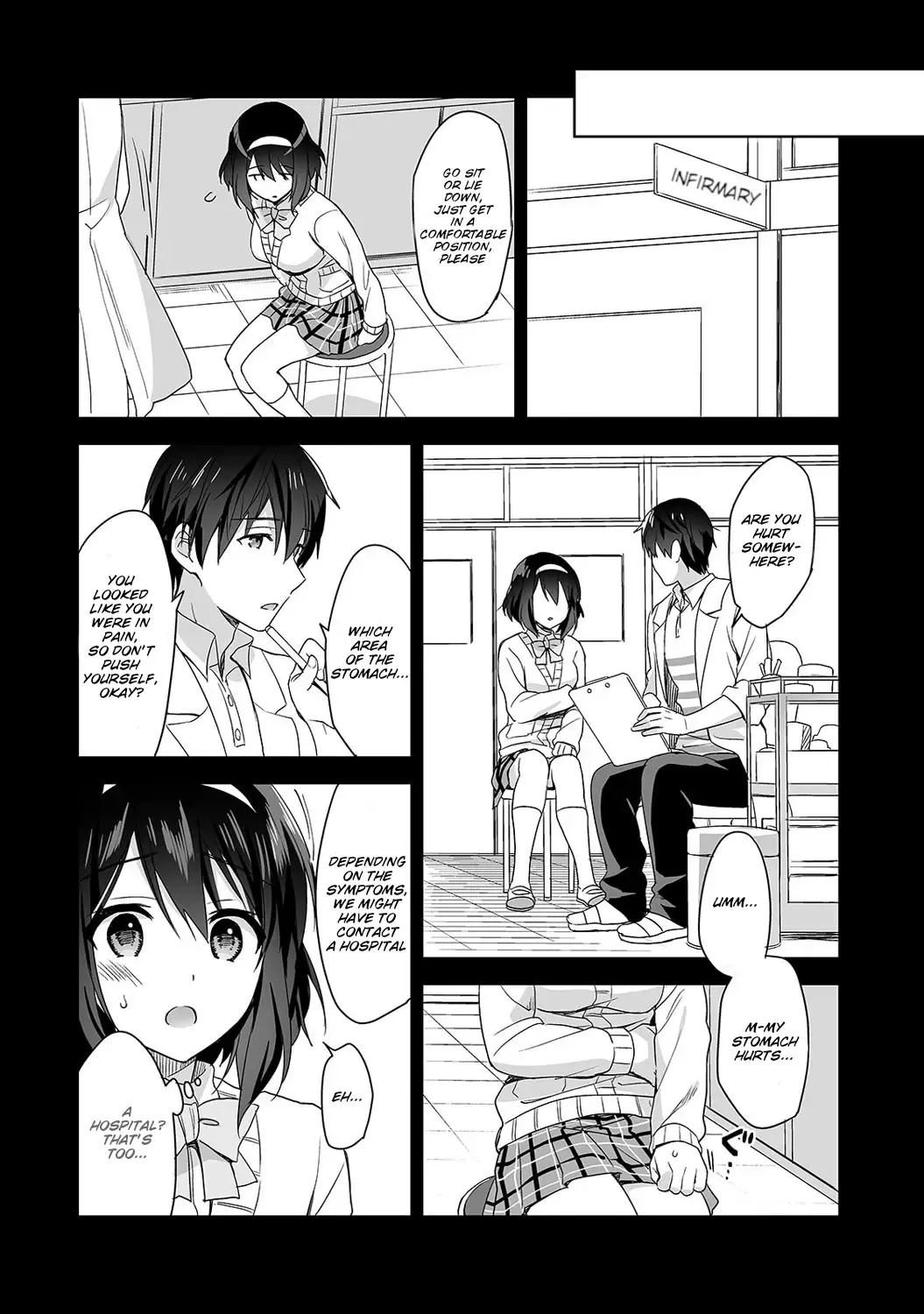 [Fuyuichi Monme] Amayakashi Jouzu no Nagasato-san ~Hokenshitsu de Yoshi Yoshi Ecchi!~ Ch. 3 Fhentai - Page 5