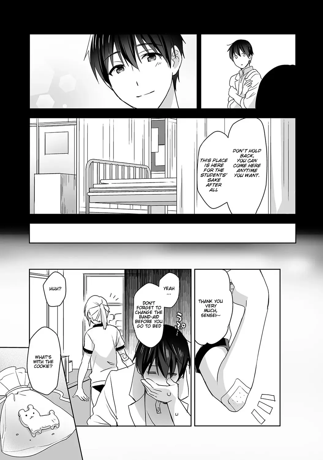 [Fuyuichi Monme] Amayakashi Jouzu no Nagasato-san ~Hokenshitsu de Yoshi Yoshi Ecchi!~ Ch. 3 Fhentai - Page 8
