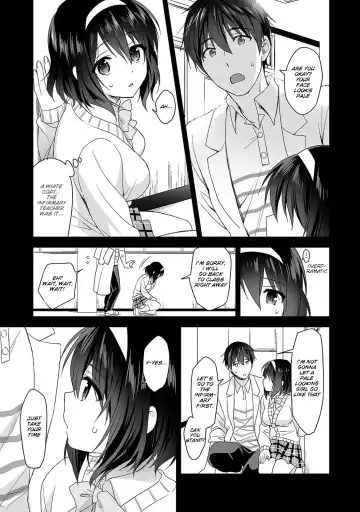 [Fuyuichi Monme] Amayakashi Jouzu no Nagasato-san ~Hokenshitsu de Yoshi Yoshi Ecchi!~ Ch. 3 Fhentai - Page 4
