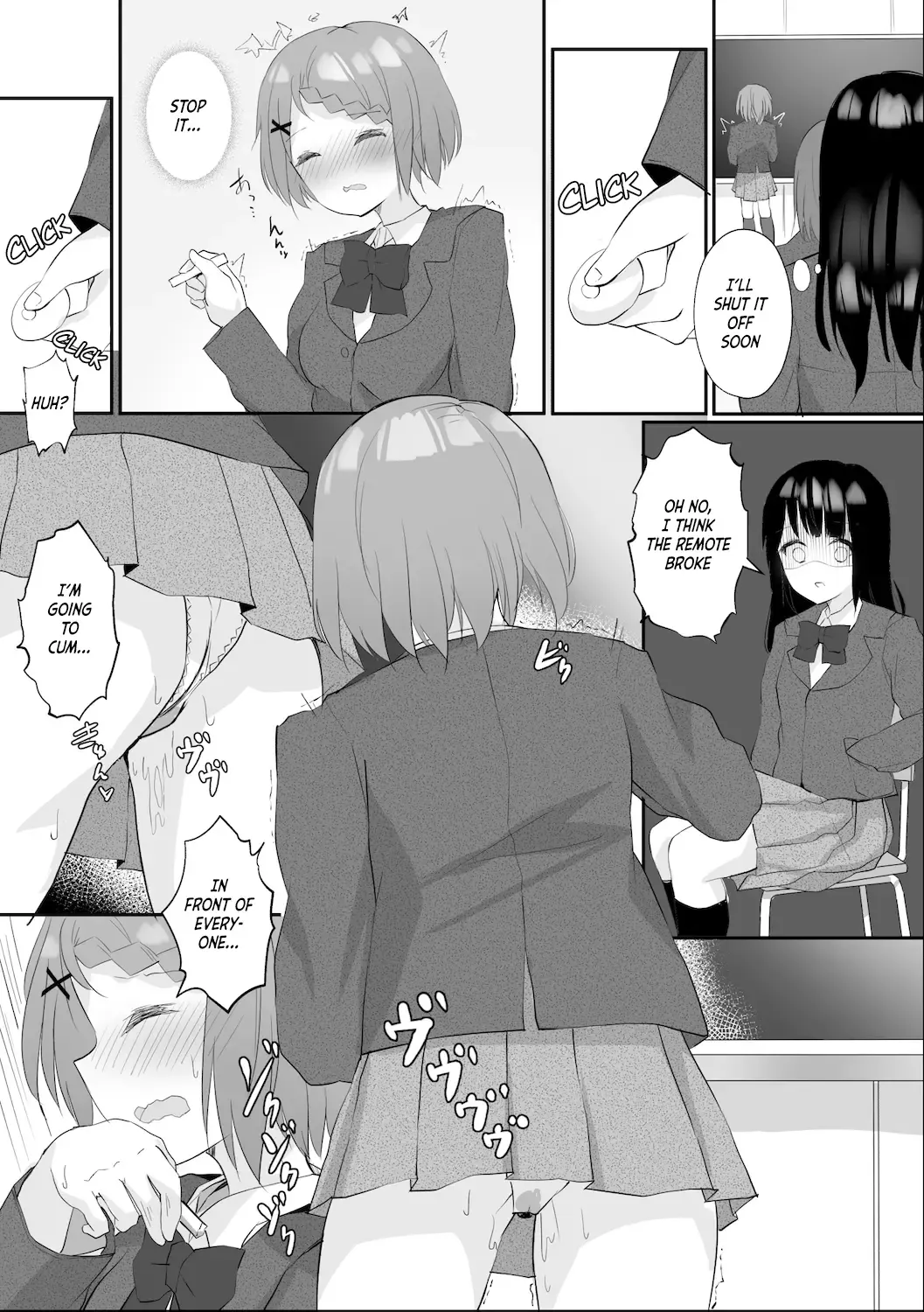 [Maguro Shining] Jugyouchuu ni RemoCon Rotor Tsukerareta Okaeshi ni Kousoku Les Sex Suru Hanashi | A Story About Tied Up Lesbian Sex in Return for Vibrator Play in the Middle of Class Fhentai - Page 17