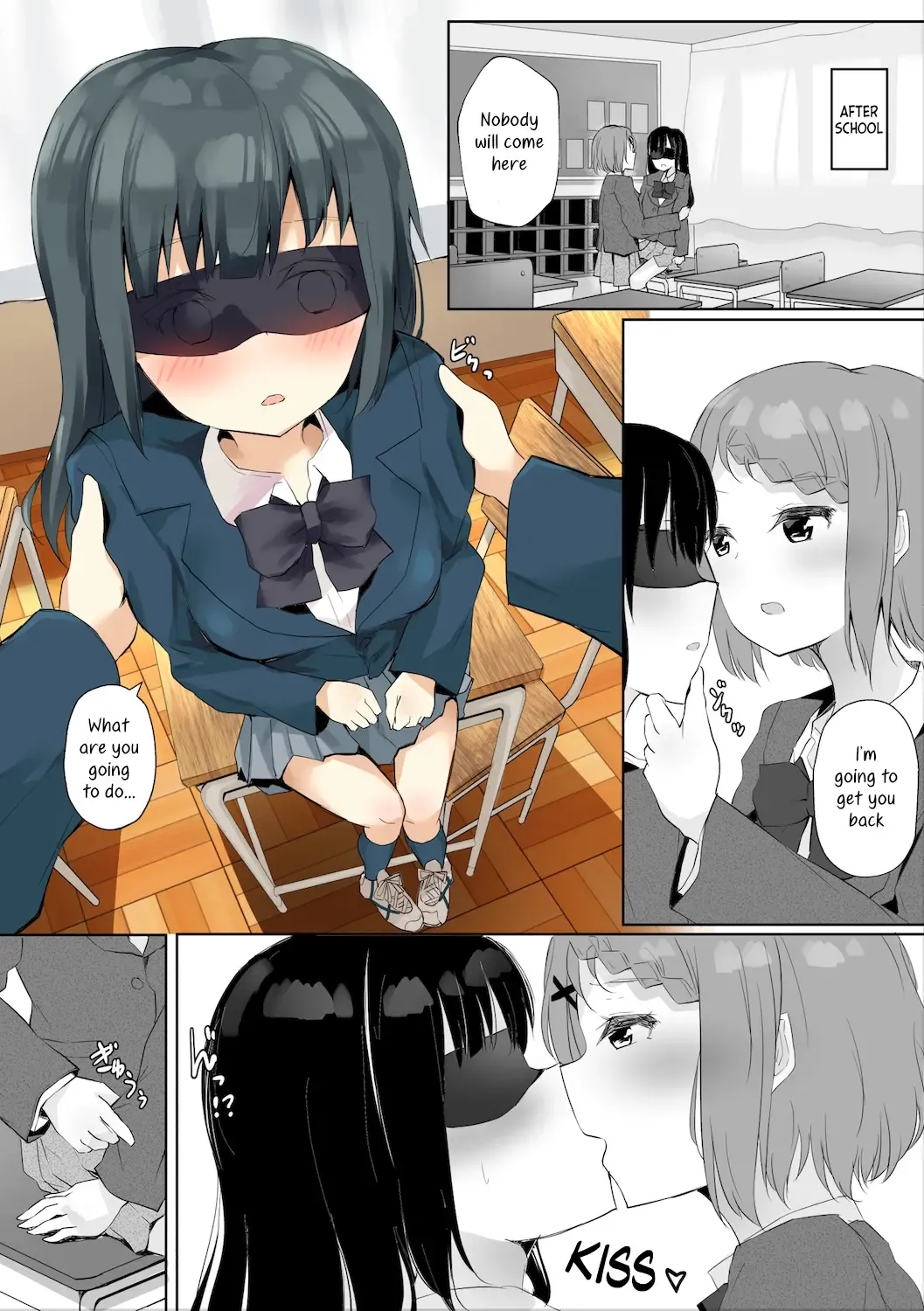 [Maguro Shining] Jugyouchuu ni RemoCon Rotor Tsukerareta Okaeshi ni Kousoku Les Sex Suru Hanashi | A Story About Tied Up Lesbian Sex in Return for Vibrator Play in the Middle of Class Fhentai - Page 23