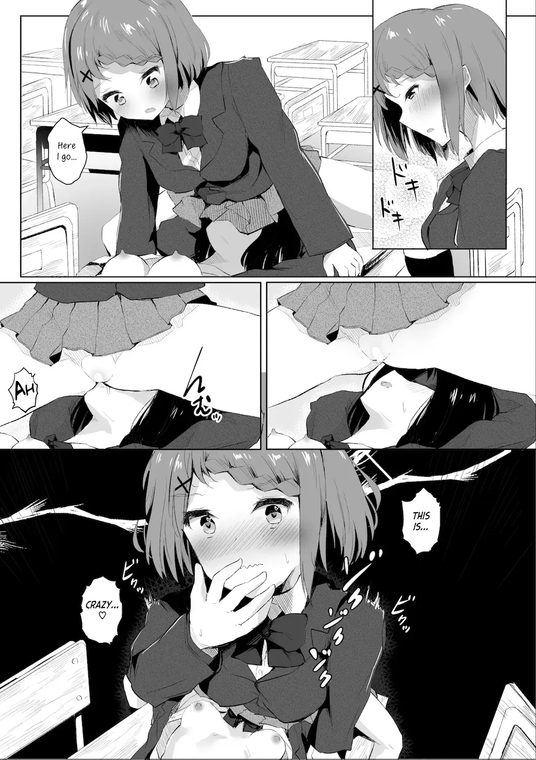 [Maguro Shining] Jugyouchuu ni RemoCon Rotor Tsukerareta Okaeshi ni Kousoku Les Sex Suru Hanashi | A Story About Tied Up Lesbian Sex in Return for Vibrator Play in the Middle of Class Fhentai - Page 34