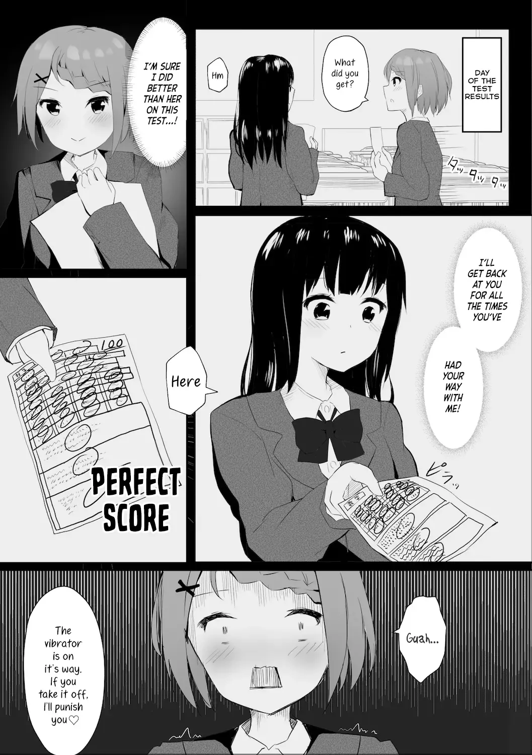 [Maguro Shining] Jugyouchuu ni RemoCon Rotor Tsukerareta Okaeshi ni Kousoku Les Sex Suru Hanashi | A Story About Tied Up Lesbian Sex in Return for Vibrator Play in the Middle of Class Fhentai - Page 4
