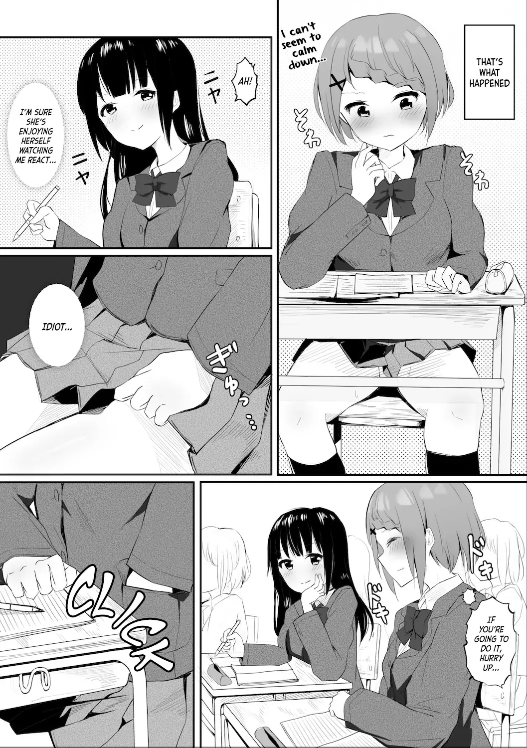 [Maguro Shining] Jugyouchuu ni RemoCon Rotor Tsukerareta Okaeshi ni Kousoku Les Sex Suru Hanashi | A Story About Tied Up Lesbian Sex in Return for Vibrator Play in the Middle of Class Fhentai - Page 5