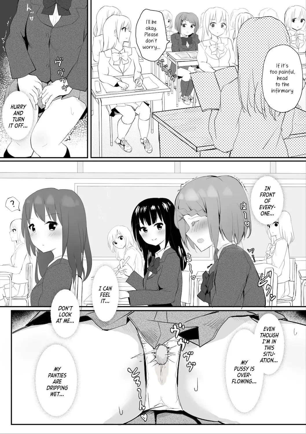[Maguro Shining] Jugyouchuu ni RemoCon Rotor Tsukerareta Okaeshi ni Kousoku Les Sex Suru Hanashi | A Story About Tied Up Lesbian Sex in Return for Vibrator Play in the Middle of Class Fhentai - Page 7