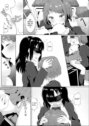 [Maguro Shining] Jugyouchuu ni RemoCon Rotor Tsukerareta Okaeshi ni Kousoku Les Sex Suru Hanashi | A Story About Tied Up Lesbian Sex in Return for Vibrator Play in the Middle of Class Fhentai - Page 27