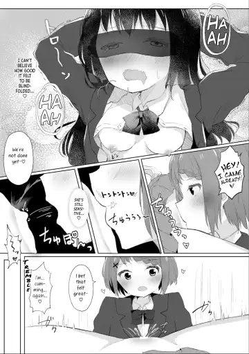 [Maguro Shining] Jugyouchuu ni RemoCon Rotor Tsukerareta Okaeshi ni Kousoku Les Sex Suru Hanashi | A Story About Tied Up Lesbian Sex in Return for Vibrator Play in the Middle of Class Fhentai - Page 42