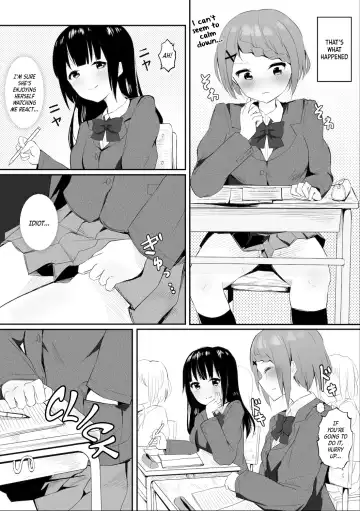 [Maguro Shining] Jugyouchuu ni RemoCon Rotor Tsukerareta Okaeshi ni Kousoku Les Sex Suru Hanashi | A Story About Tied Up Lesbian Sex in Return for Vibrator Play in the Middle of Class Fhentai - Page 5