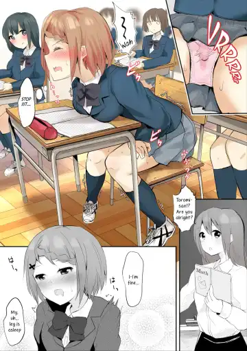 [Maguro Shining] Jugyouchuu ni RemoCon Rotor Tsukerareta Okaeshi ni Kousoku Les Sex Suru Hanashi | A Story About Tied Up Lesbian Sex in Return for Vibrator Play in the Middle of Class Fhentai - Page 6