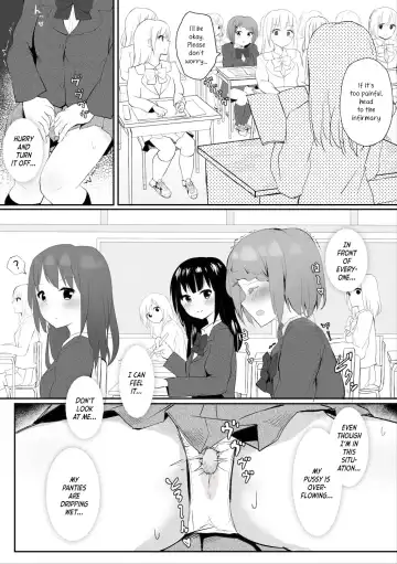 [Maguro Shining] Jugyouchuu ni RemoCon Rotor Tsukerareta Okaeshi ni Kousoku Les Sex Suru Hanashi | A Story About Tied Up Lesbian Sex in Return for Vibrator Play in the Middle of Class Fhentai - Page 7