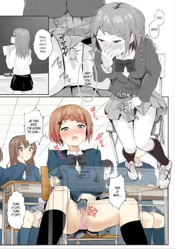 [Maguro Shining] Jugyouchuu ni RemoCon Rotor Tsukerareta Okaeshi ni Kousoku Les Sex Suru Hanashi | A Story About Tied Up Lesbian Sex in Return for Vibrator Play in the Middle of Class Fhentai - Page 8