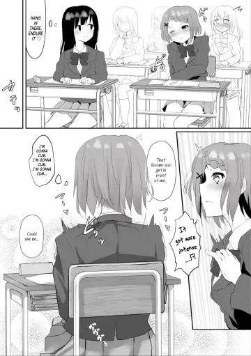 [Maguro Shining] Jugyouchuu ni RemoCon Rotor Tsukerareta Okaeshi ni Kousoku Les Sex Suru Hanashi | A Story About Tied Up Lesbian Sex in Return for Vibrator Play in the Middle of Class Fhentai - Page 9