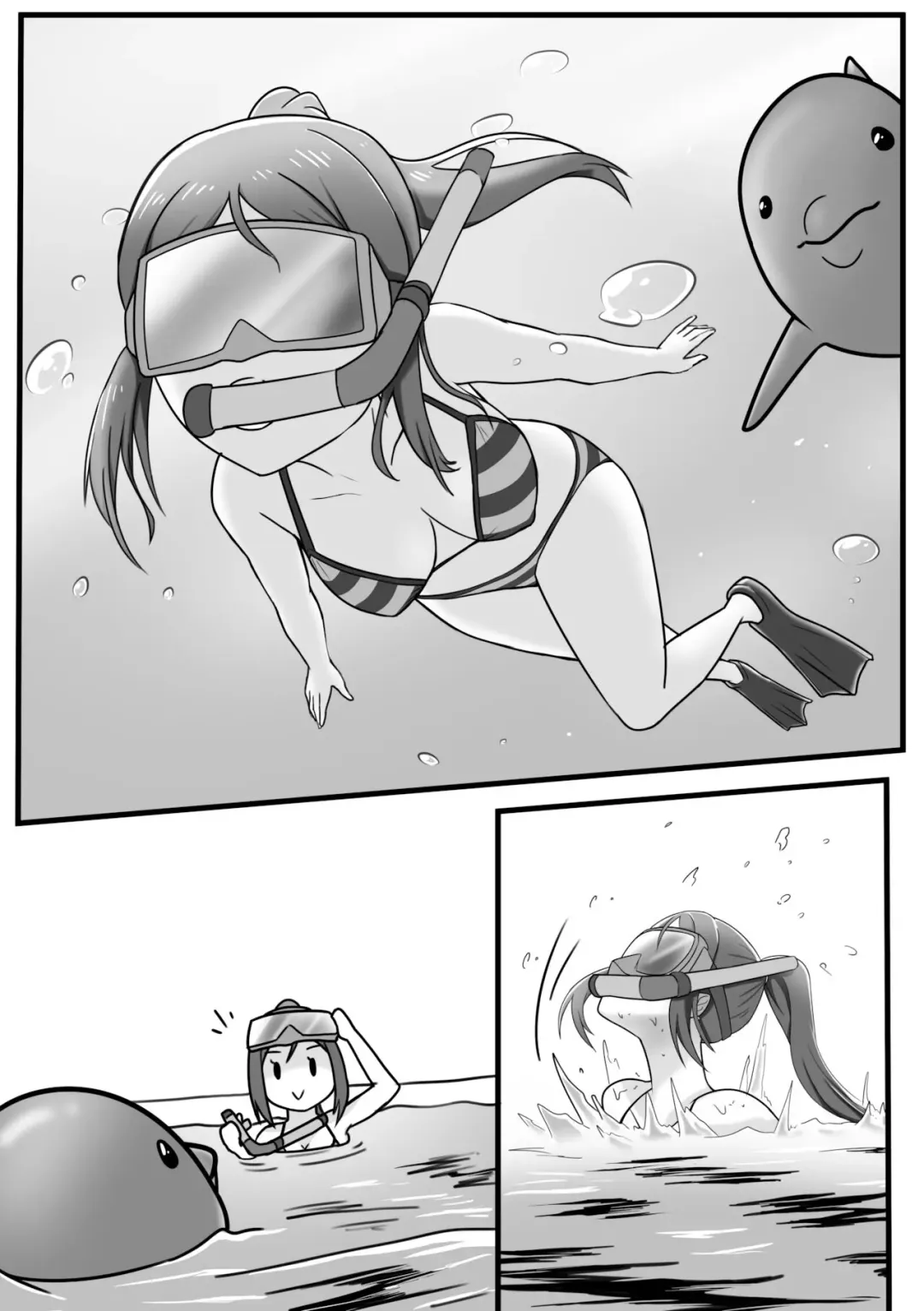 [Shooter] Kanan and dolphin Fhentai - Page 1