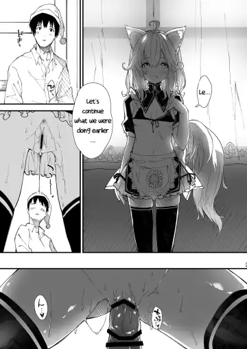 [Sawayaka Samehada] Kemomimi Maid to Ichaicha suru Hon | A Book about making out with a Kemonomimi Maid Fhentai - Page 27