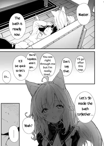 [Sawayaka Samehada] Kemomimi Maid to Ichaicha suru Hon | A Book about making out with a Kemonomimi Maid Fhentai - Page 7