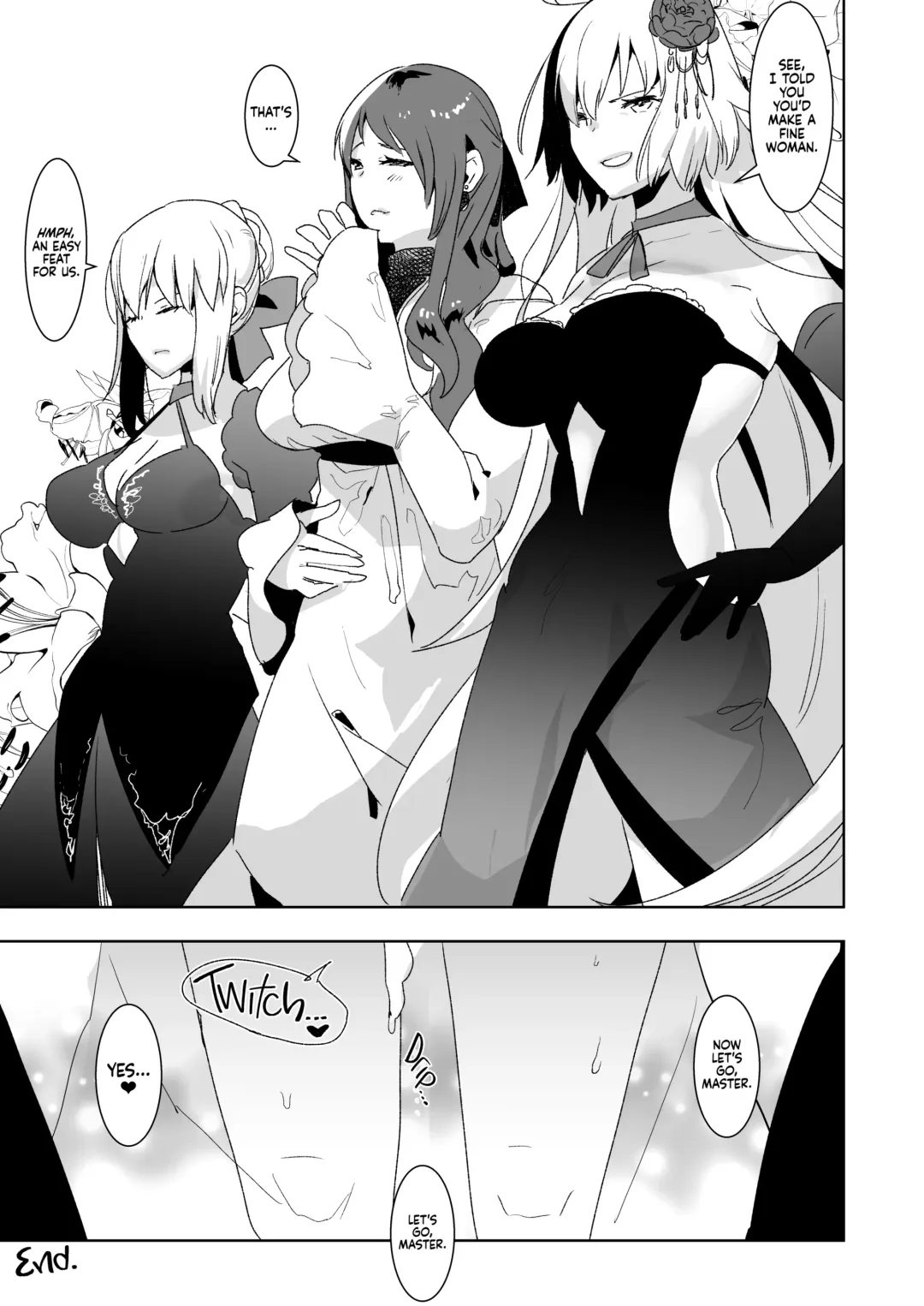[Aimaitei Umami] Futanari Alter-tachi ni Josou Shita Ore ga Okasareru Hanashi | Crossdressing and Getting Fucked by Futanari Alters to Learn the Pleasures of Being a Woman (decensored) Fhentai - Page 24