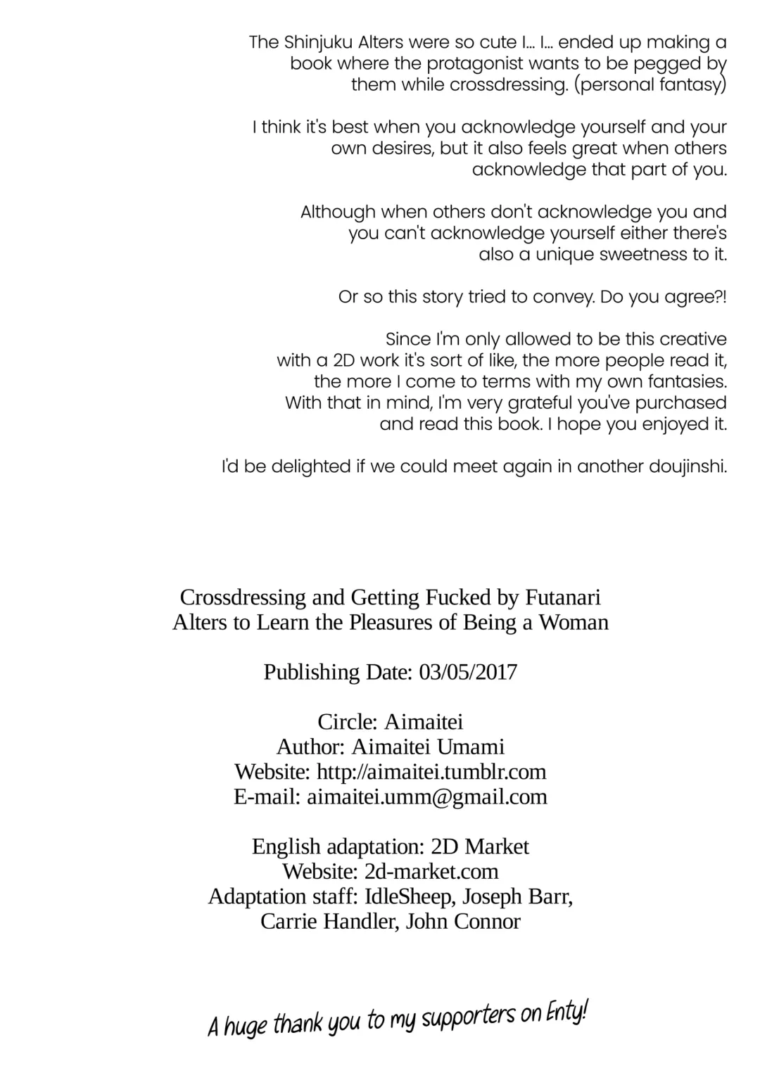 [Aimaitei Umami] Futanari Alter-tachi ni Josou Shita Ore ga Okasareru Hanashi | Crossdressing and Getting Fucked by Futanari Alters to Learn the Pleasures of Being a Woman (decensored) Fhentai - Page 25