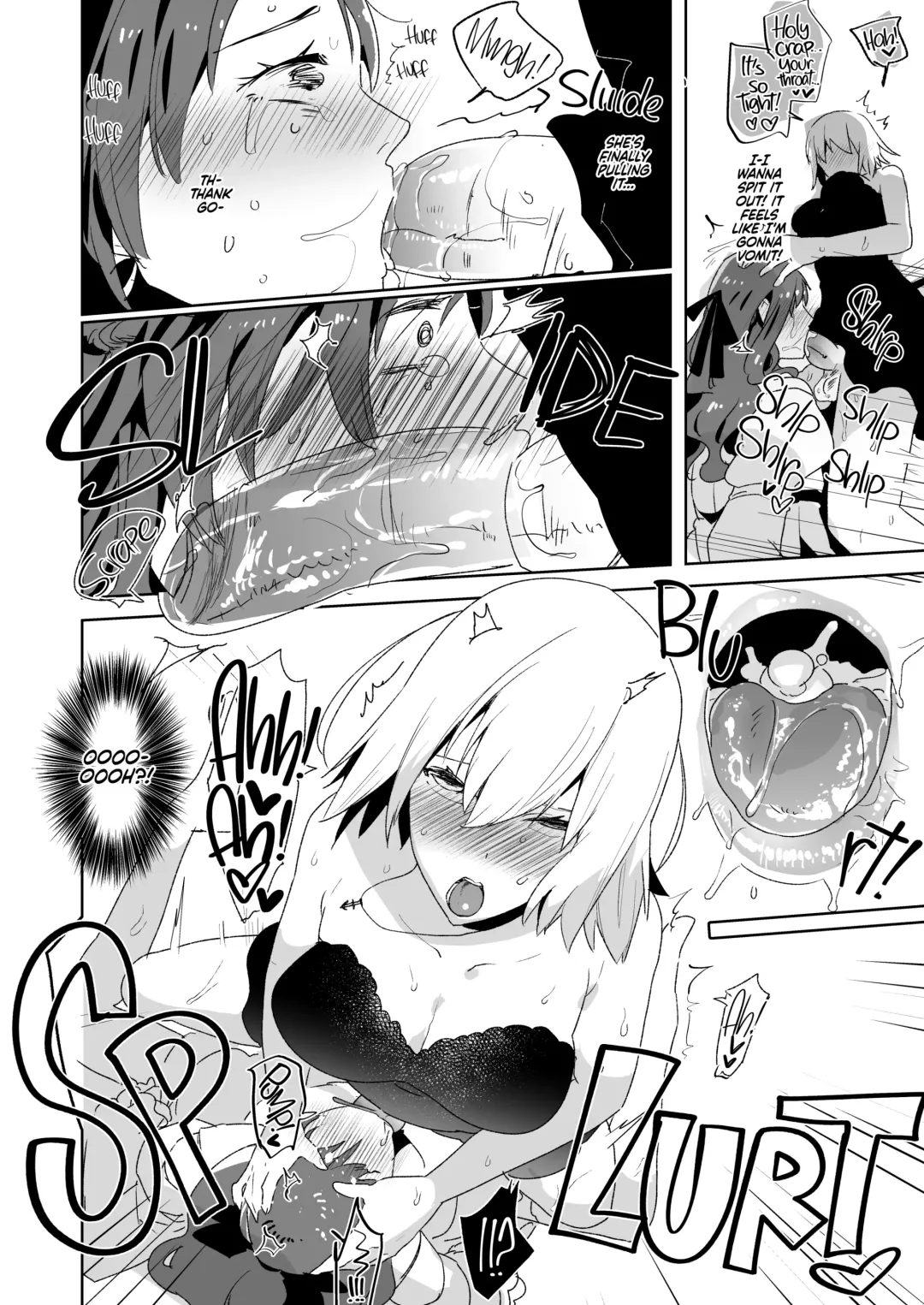 [Aimaitei Umami] Futanari Alter-tachi ni Josou Shita Ore ga Okasareru Hanashi | Crossdressing and Getting Fucked by Futanari Alters to Learn the Pleasures of Being a Woman (decensored) Fhentai - Page 9