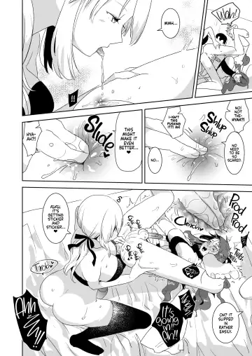 [Aimaitei Umami] Futanari Alter-tachi ni Josou Shita Ore ga Okasareru Hanashi | Crossdressing and Getting Fucked by Futanari Alters to Learn the Pleasures of Being a Woman (decensored) Fhentai - Page 11